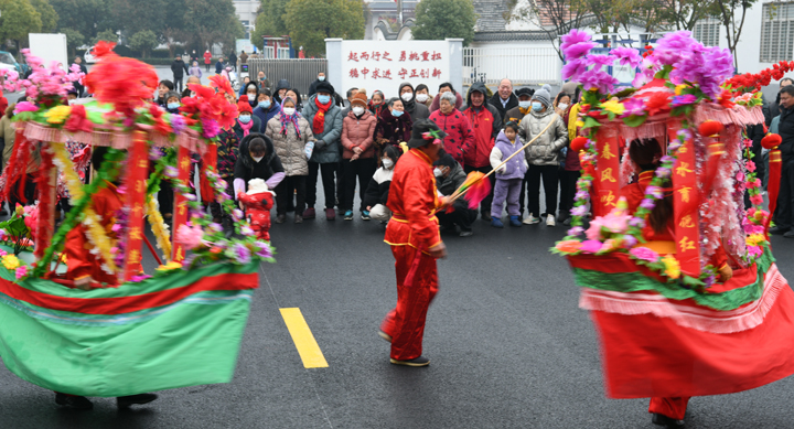 洪泽区：传统民俗闹大年
