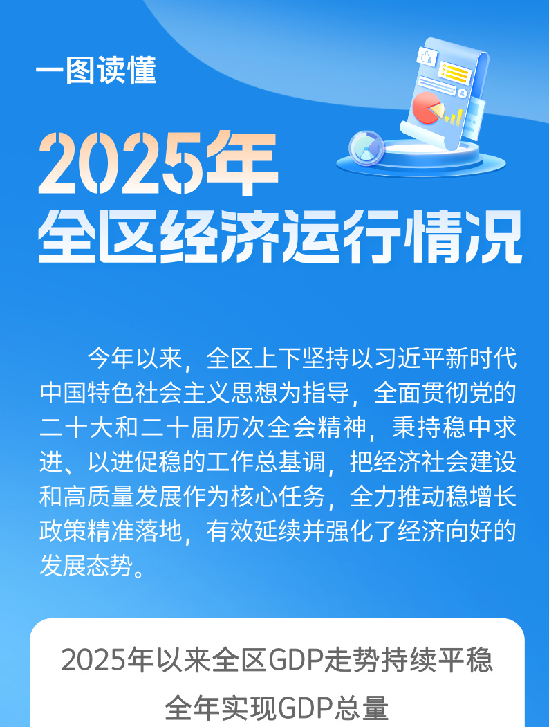 一图读懂 |2025年全区经济运行综合情况