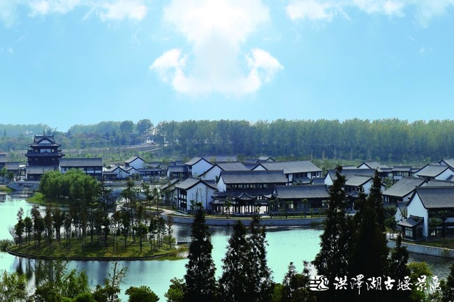 12月30日江苏省旅游局发布公示,洪泽湖古堰景区正式获批国家4a级